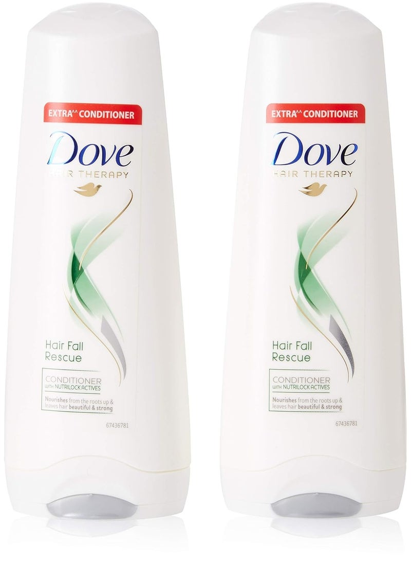 Dove Hair Fall Rescue Conditioner, 190ml (Pack of 2) - Image 1